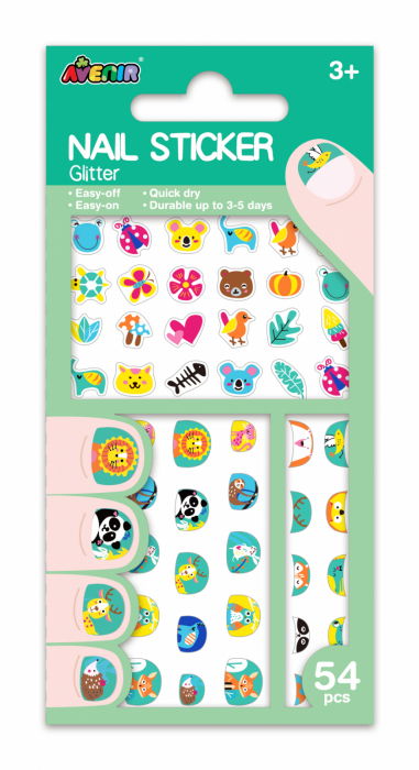 Stickere pentru unghii cu sclipici - Animale [1]