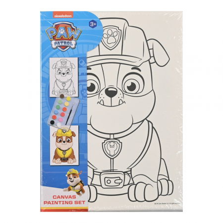 Idei de cadouri sub 50 lei - Set DIY Canva Paw Patrol, Rubble