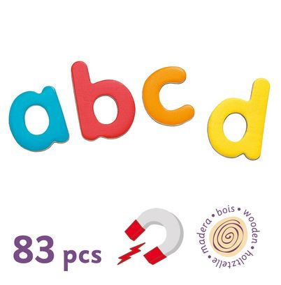 83 de litere de tipar mici magnetice, pentru copii Djeco [2]