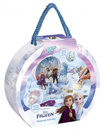 Jucării copii 5-6 ani - Studio creativ de pictura cu diamante Disney Frozen