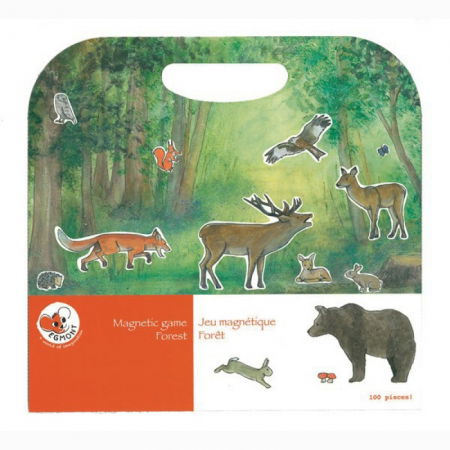 PROMOȚII - Animale din padure, set magnetic Egmont toys