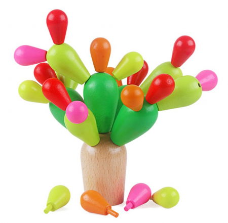 Cactusul - Joc din lemn de construcţie şi echilibru [3]