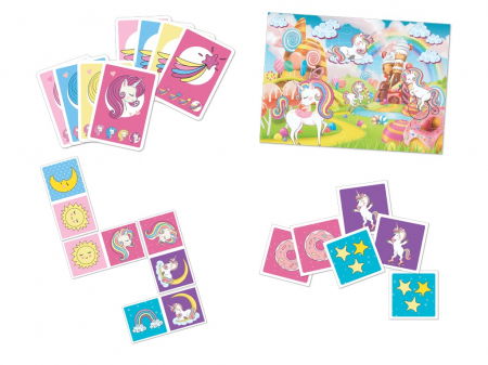 Colectie jocuri cu unicorni, 4 in 1 - Unicorni magici [2]