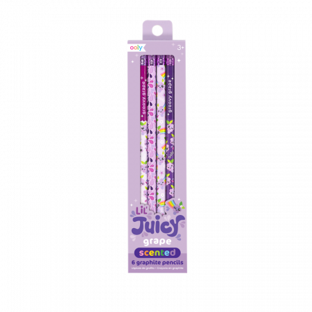 Creioane Colorate - Creioane parfumate grafit, Lil Juicy, Struguri