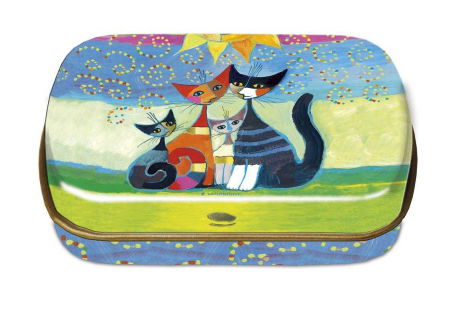 Jucării copii 5-6 ani - Cutiuta metalica Rosina Wachtmeister Pisicute