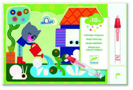 Idei de cadouri - Set pictura cu apa, in gradina