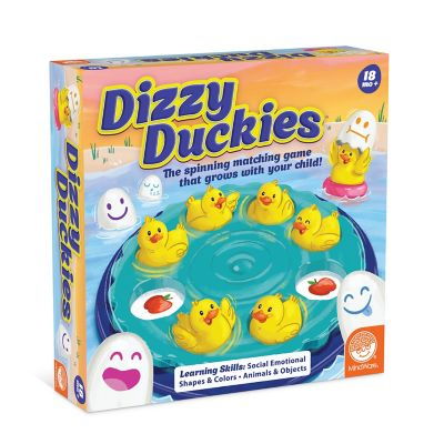 Jucării bebeluși - Joc cu emotii, de asociere si memorie, Ratustele ametite, Dizzy duckies