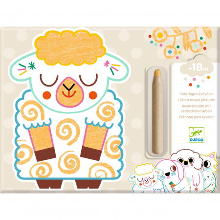 Joc de desenat Prieteni din ograda, Djeco [0]