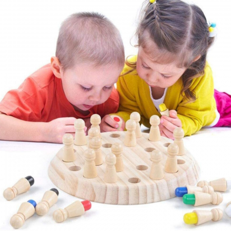 Idei de cadouri sub 50 lei - Joc de memorie pentru copii - Montessori