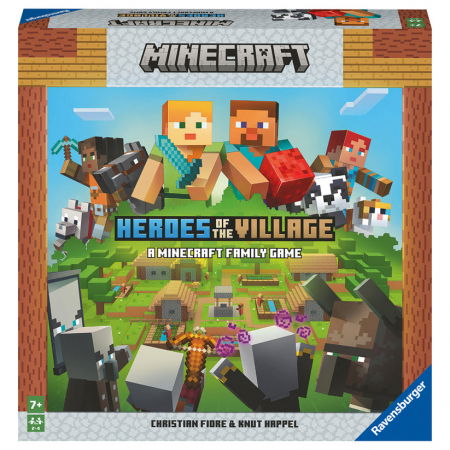Jocuri de cooperare - Joc de societate, Minecraft Heroes of the Village