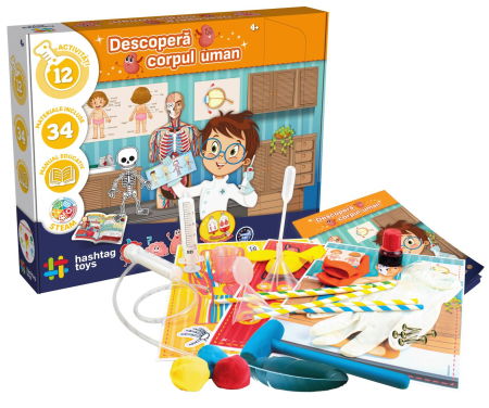 Vârstă - JOC EDUCATIV DESCOPERA CORPUL UMAN