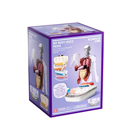 Jucării copii 5-6 ani - Joc STEM Anatomia umana, TopBright