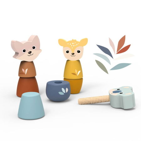 Jucarie interactiva animale cu surub, Speedy Monkey [0]