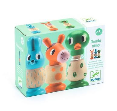 Idei de cadouri - Jucărie motorică Animale cu șurub Rondanimo Djeco