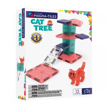 Idei de cadouri sub 150 de lei - MAGNA-TILES Cat Tree, set magnetic​