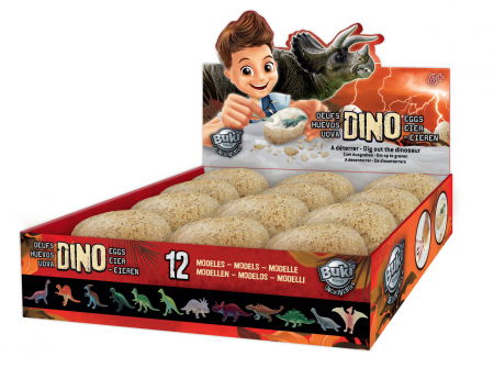 Jocuri cu dinozauri - Ou de dinozaur, set de excavat