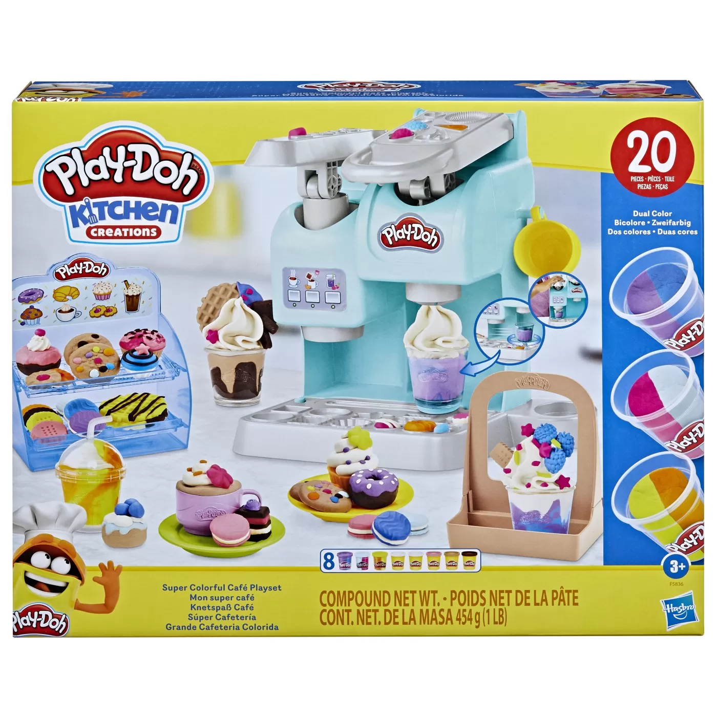 Jucării copii 5-6 ani - PLAYDOH SET CAFENEA