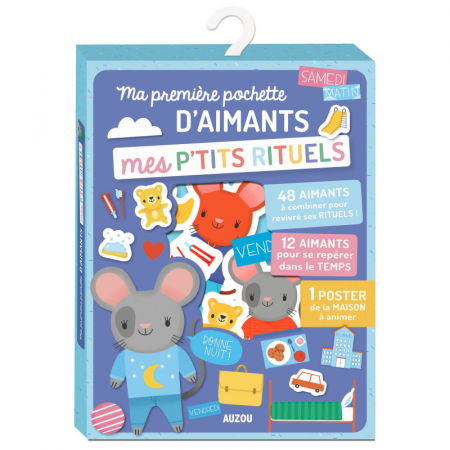 Oktató játékok - Auzou-Primii mei magneti - Activitati zilnice
