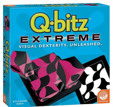 Jocuri de societate - Q-bitz Extreme, joc de logica cu piese din lemn