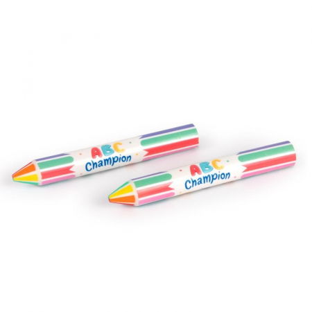 Creioane Colorate - Radiera jumbo tip creion, ABC Champions