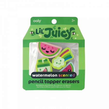 Creioane Colorate - Radiere topper parfumate Lil' Juicy, Pepene verde