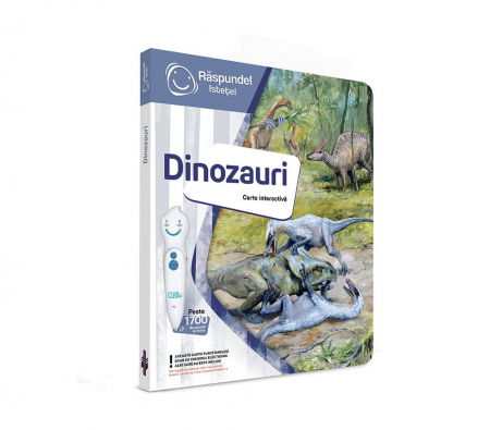 Jocuri cu dinozauri - Raspundel Istetel, Carte Dinozauri