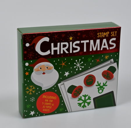 Idei de cadouri sub 50 lei - Set 5 stampile tematica de Craciun