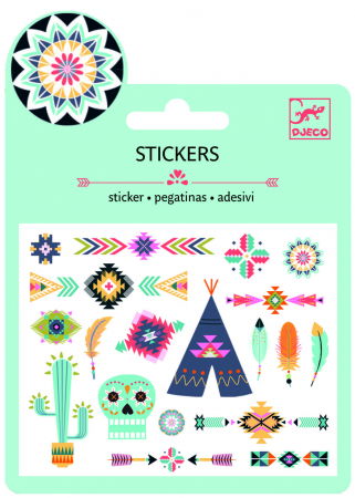 Set abtibilduri Djeco, western [0]