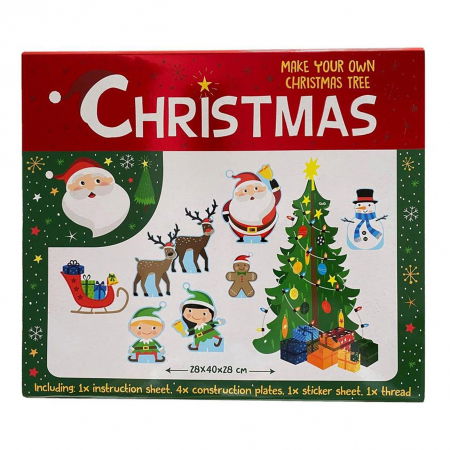 Idei de cadouri sub 50 lei - Set creativ, Creeaza un bradut de Craciun