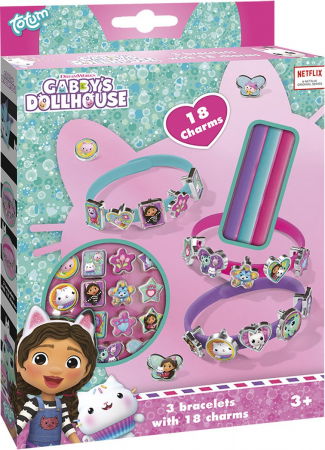 Jucării copii 5-6 ani - Set creativ DIY Bratari Gabby's Dollhouse