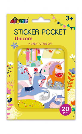 Idei de cadouri sub 50 lei - Set cu abtibilduri - Unicorni