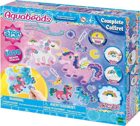 Jocuri educative - Set Margele Aquabeads - Mystic Unicorn