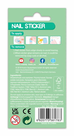 Stickere pentru unghii cu sclipici - Animale [3]