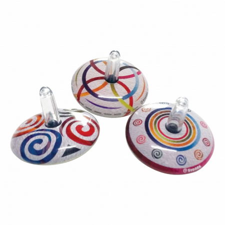 Jucării copii 5-6 ani - Titirez retro Spirale