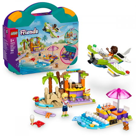 LEGO Friends -  Valiza pentru plaja si calatorie