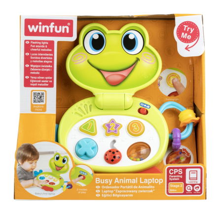 Jucării bebeluși - WINFUN LAPTOP INTERACTIV BROSCUTA