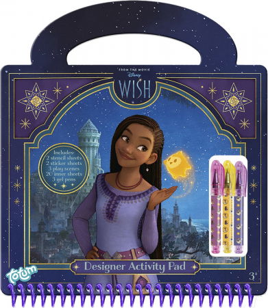 Idei de cadouri sub 50 lei - Carte cu activitati creative Disney Wish