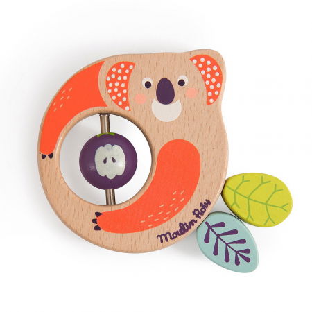 Jucării copii 0-2 ani - Zornaitoare lemn Koala, Moulin Roty