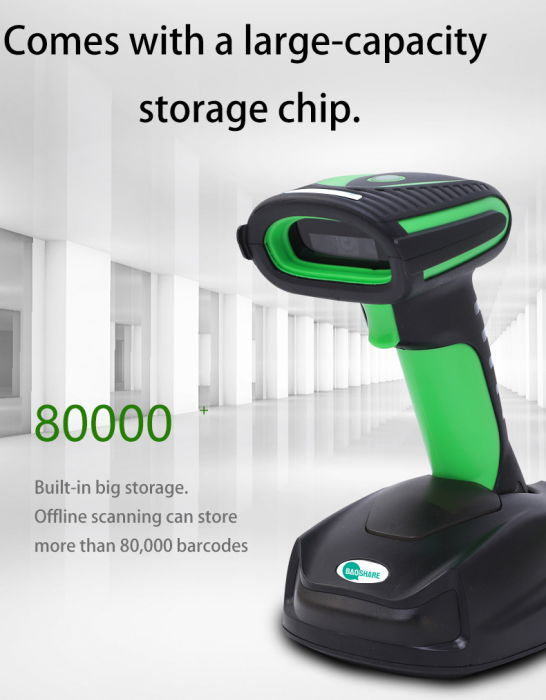 Cititor coduri de bare industrial model LP-WE35D cu cradle, 2D, bluetooth, waterproof [7]