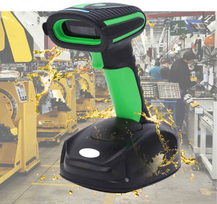 Cititor coduri de bare industrial model LP-WE35D cu cradle, 2D, bluetooth, waterproof [1]