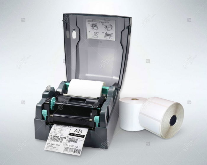 Rola etichete autoadezive semilucioase 40x24 mm, adeziv removable, 1500 etichete/rola [4]