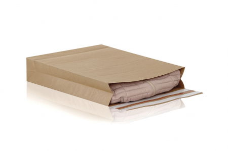 Plicuri ecommerce - Plicuri ecommerce cu banda adeziva, maro, 350x250x50 mm, set 25 bucati