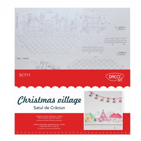 Set creativ, Satul de Craciun - DACO [1]