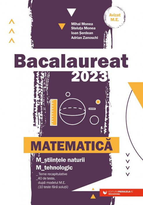 Bacalaureat 2023. Matematica. M_Stintele naturii. M_Tehnologic [1]