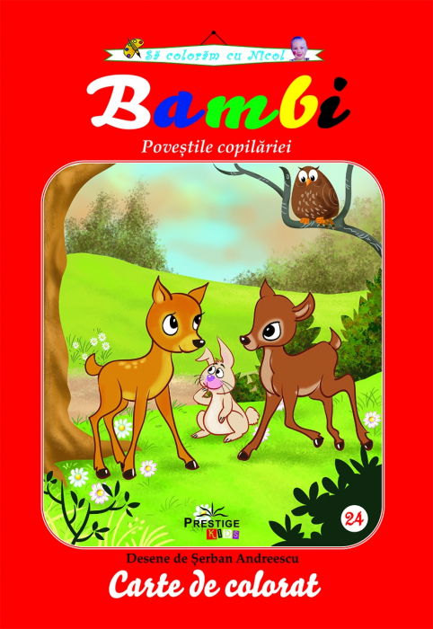 Bambi - carte de colorat [1]
