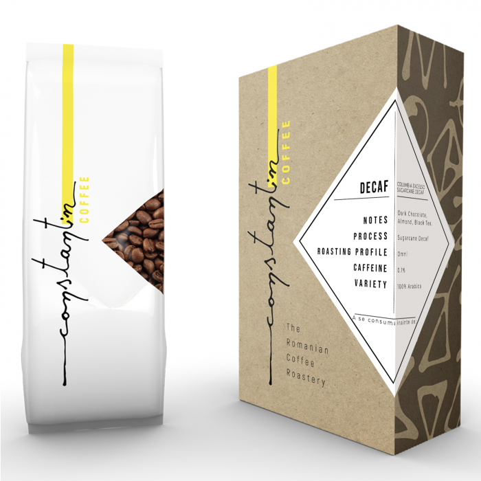 CAFEA BOABE COLUMBIA EXCELSO SUGARCANE DECAF - 250g [1]