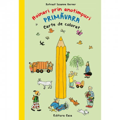 Carte de colorat. Hoinari prin anotimpuri. Primavara [1]