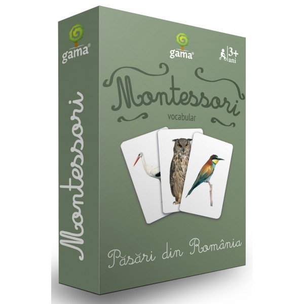 CARTI DE JOC MONTESSORI - Pasari din Romania [1]