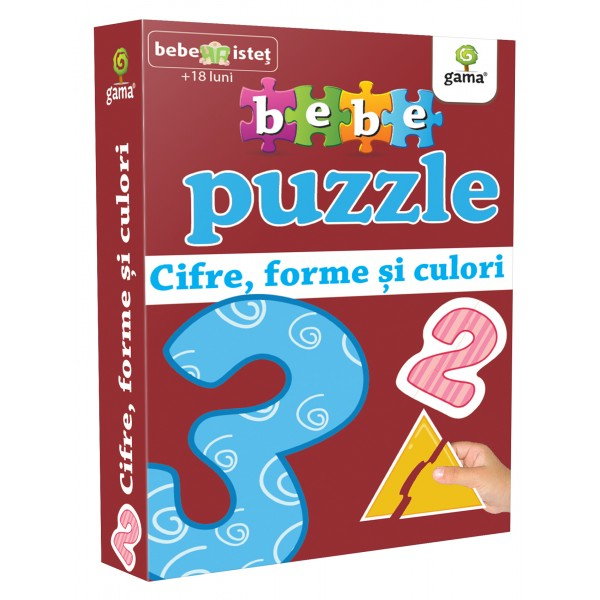 Cifre, forme si culori. Colectia Bebe Puzzle [1]
