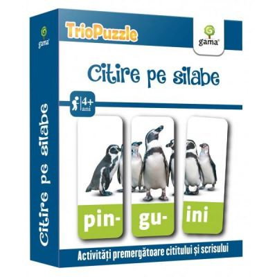 Citire pe silabe. TrioPuzzle [1]